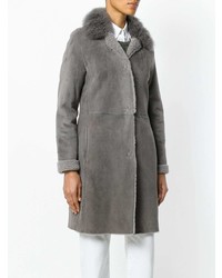 Liska Fur Collar Coat