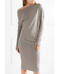 Tom Ford One Shoulder Cashmere And Dress