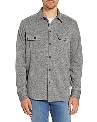 Southern Tide Benjies Regular Fit Button Up Shirt Jacket