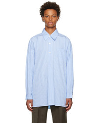 Our Legacy Blue Popover Shirt