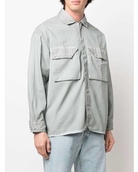 A-Cold-Wall* Flap Pockets Cotton Overshirt