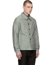 Tom Ford Grey Cotton Chore Jacket