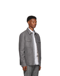 Moncler Grey Rigel Shirt Jacket