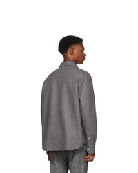 Moncler Grey Rigel Shirt Jacket