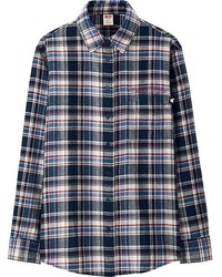 Uniqlo Disney Project Flannel Long Sleeve Shirt