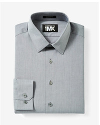 Express Modern Fit Easy Care Iridescent 1mx Shirt