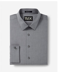 Express Modern Fit Iridescent French Cuff 1mx Shirt