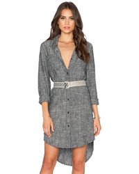 Shades of Grey by Micah Cohen Oversized Shirtdress