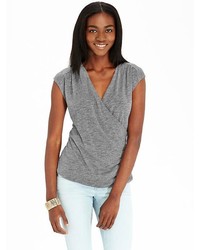 Old Navy Wrap Front Jersey Tops
