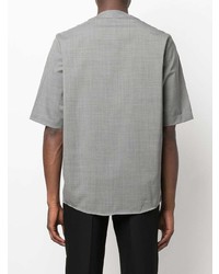 Low Brand Collarless Short Sleeve Shirt