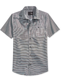 Hurley Farrington Micro Striped Short Sleeve Shirt