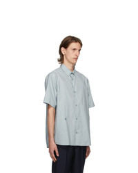Kenzo Grey Casual Short Sleeve Shirt