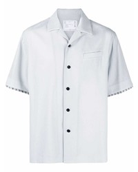 Sacai Layered Detail Short Sleeve Shirt