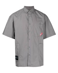 Izzue Logo Patch Short Sleeve Shirt