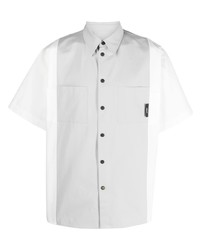 MSGM Oversize Short Sleeve Cotton Shirt