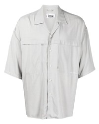 Izzue Spread Collar Short Sleeved Shirt