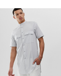 ASOS DESIGN Tline Shirt In Grey