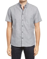 Billy Reid Tuscumbia Stripe Short Sleeve Shirt