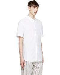 Alexander McQueen White Short Sleeve Shirt