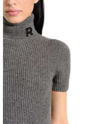 Rochas Logo Cashmere Knit Sweater