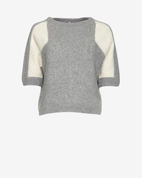 Shae Sh Cashmere Short Sleeve Sweater