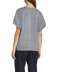 BCBGMAXAZRIA Tatum Short Sleeve Sweatshirt