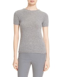 Theory Tolleree Short Sleeve Cashmere Pullover