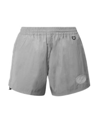 We11done Appliqud Reflective Shell Shorts