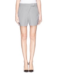 Armani Collezioni Asymmetric Zip Tailored Shorts