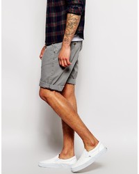Asos Brand Chino Shorts In Longer Length