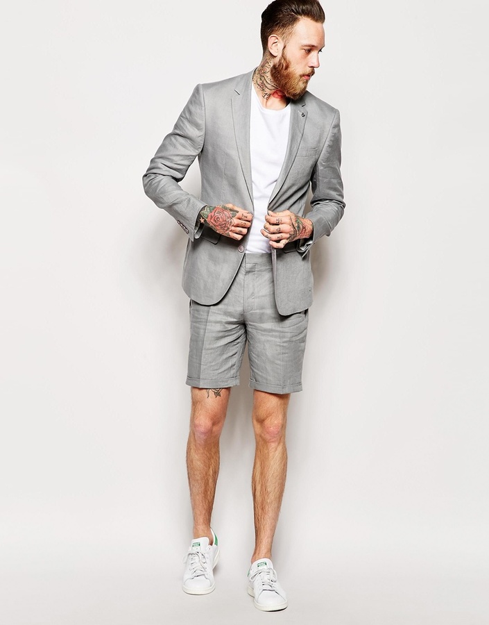 smart suit shorts