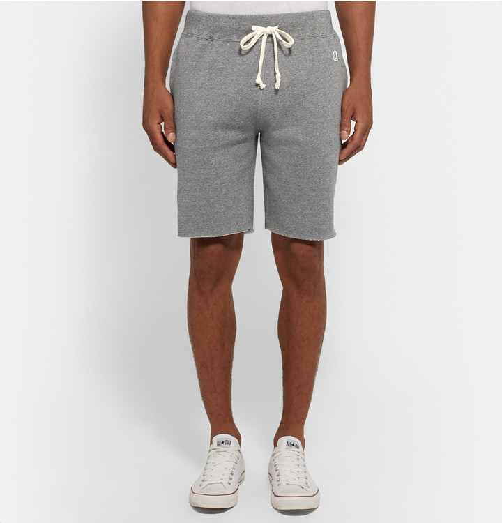 champion cut off mens sweat shorts