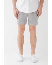 Forever 21 Cotton Twill Drawstring Shorts