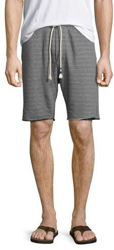 raw hem sweat shorts