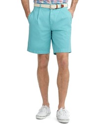 Brooks Brothers Gart Dyed Pleat Front Twill Shorts