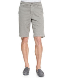 AG Adriano Goldschmied Griffin Flat Front Shorts Dark Gray