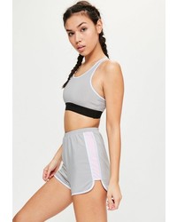Missguided Active Grey Sports Shorts