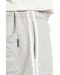 French Connection Side Stripe Sweat Shorts