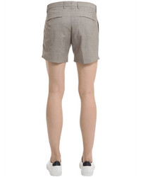 Berwich Slim Fit Cool Wool Shorts