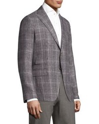 Eleventy Tailored Fit Handmade Linen Wool Silk Sportcoat