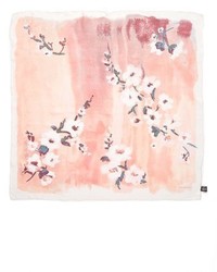 Vince Camuto Sakura Blossom Silk Scarf