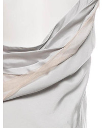 Nina Ricci Silk One Shoulder Dress