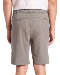 Vince Mateo Cotton Twill Pull On Shorts