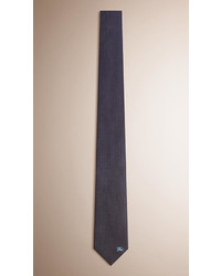 Burberry Slim Cut Patterned Silk Tie
