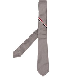 Thom Browne Dog Embroidered Logo Tie