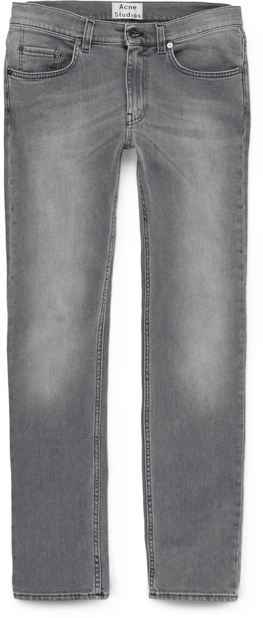 Stille Partina City Utilgængelig Acne Studios Ace Skinny Fit Stretch Denim Jeans, $250 | MR PORTER |  Lookastic