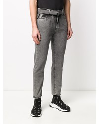 Off-White Belted Slim Jeans