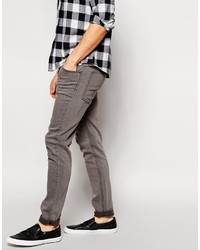 Cheap Monday Jeans Tight Skinny Fit In Mid Gray Wash