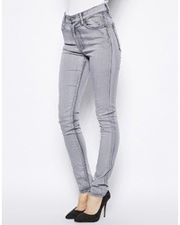Cheap Monday Second Skin High Jeans Grey