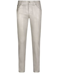 Dolce & Gabbana Coated Slim Fit Jeans